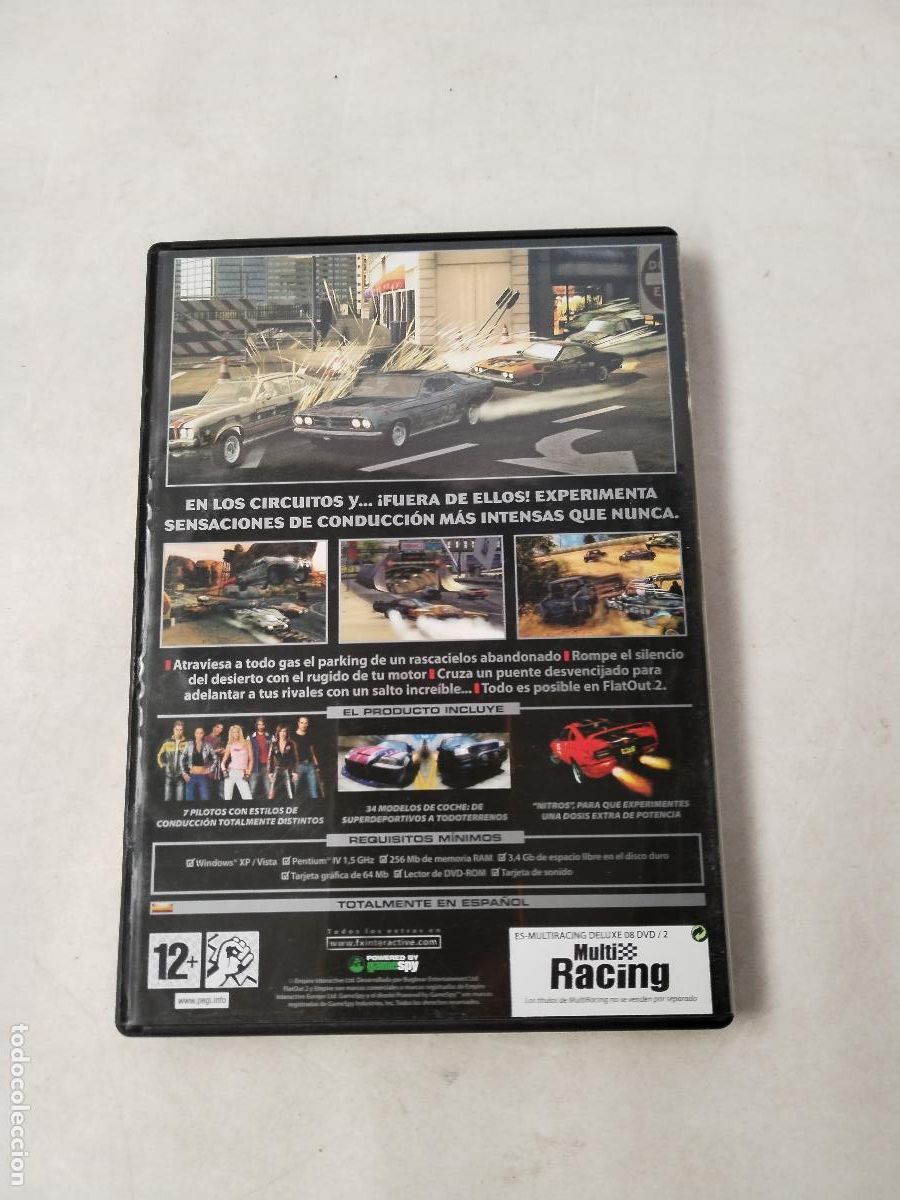 Videojuegos y consolas: VIDEOJUEGO - FLATOUT 2 - BUGBEAR ENTERTAINMENT - PC CD-ROM - c146 - Foto 3
