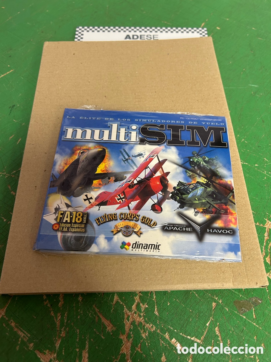 Videojuegos y consolas: P C MULTI SIM F A-18KOEA APACHE HAVOC FLYING CORPS GOLD DIMAMIC - Foto 3
