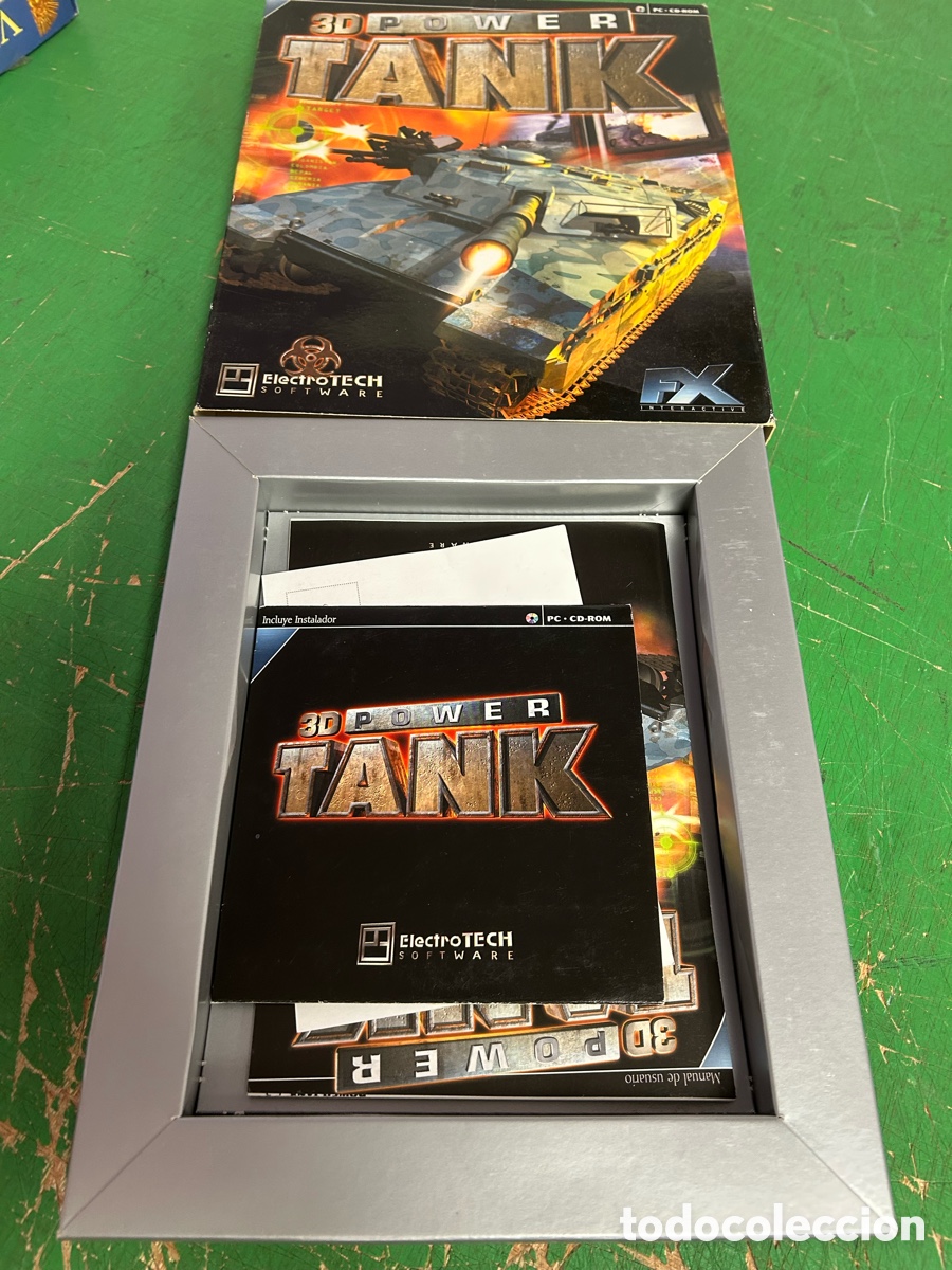 Videojuegos y consolas: JUEGO P C 3 D POWER TANK CD - Foto 3