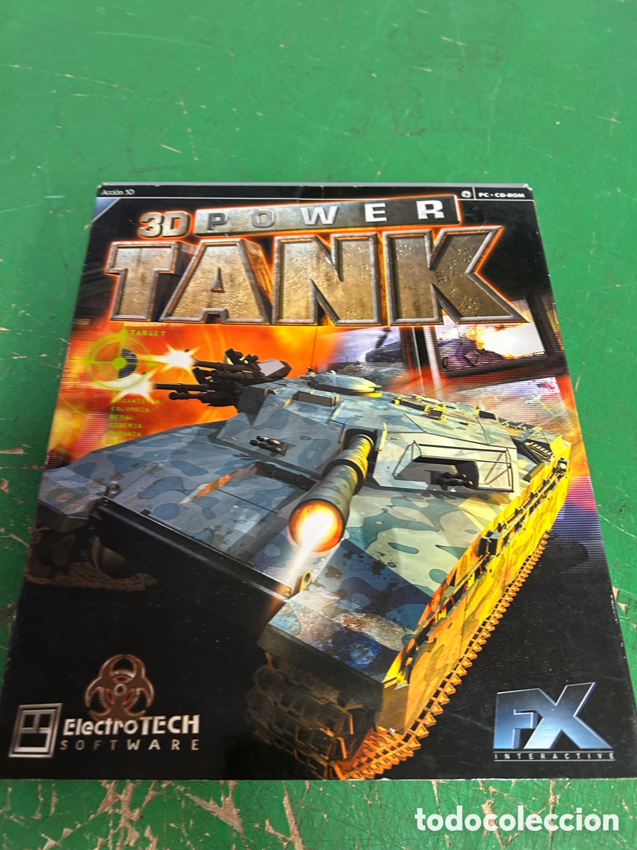 Videojuegos y consolas: JUEGO P C 3 D POWER TANK CD - Foto 1