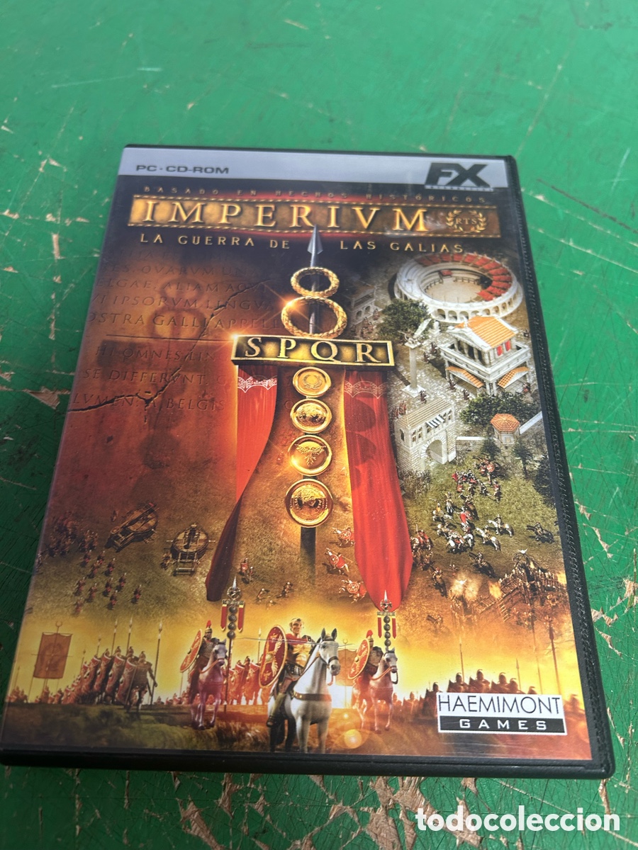 Videojuegos y consolas: IMPERIVM PC LA QUERRA DE LA GALIAS - Foto 1