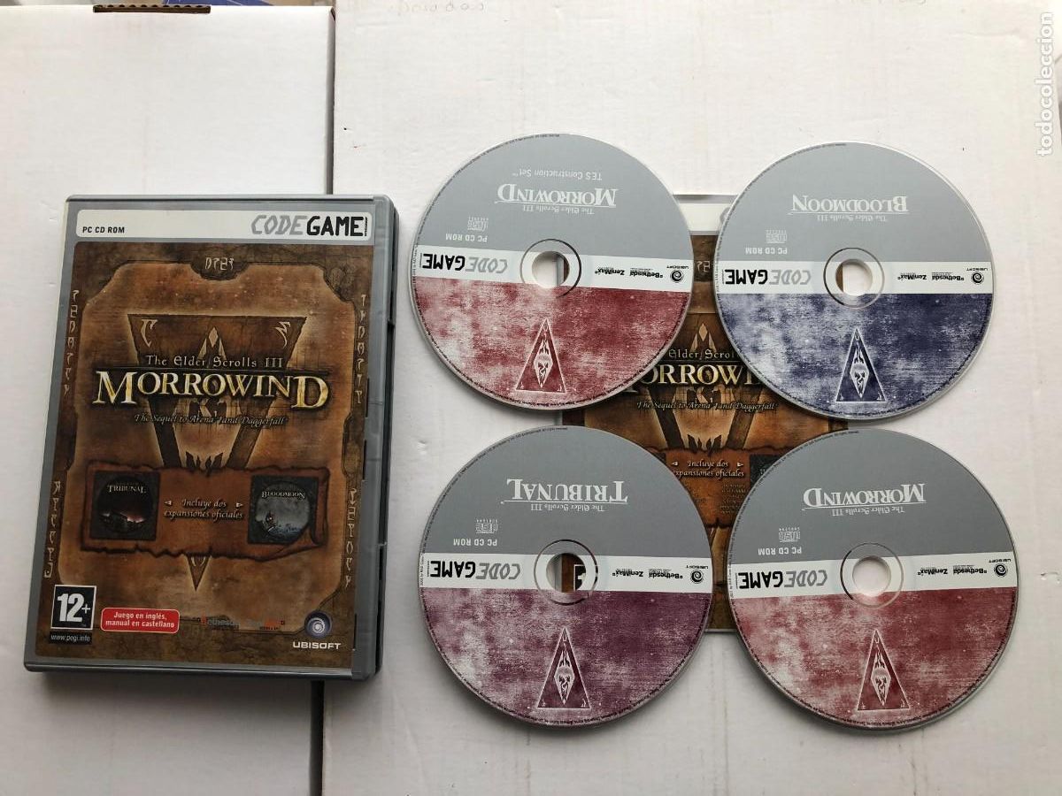 Videojuegos y consolas: MORROWIND THE ELDER SCROLLS III - PC CD KREATEN - Foto 1