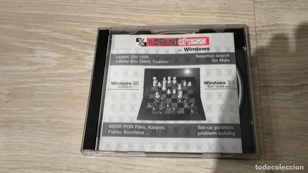 Videojuegos y consolas: JUEGO PC-CD ROM VIRTUAL CHESS - Foto 1