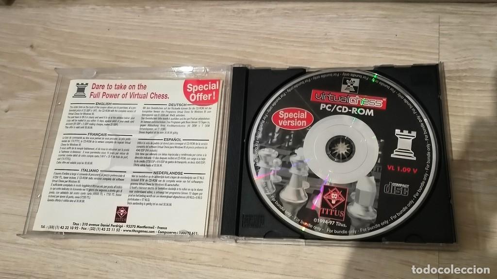 Videojuegos y consolas: JUEGO PC-CD ROM VIRTUAL CHESS - Foto 2