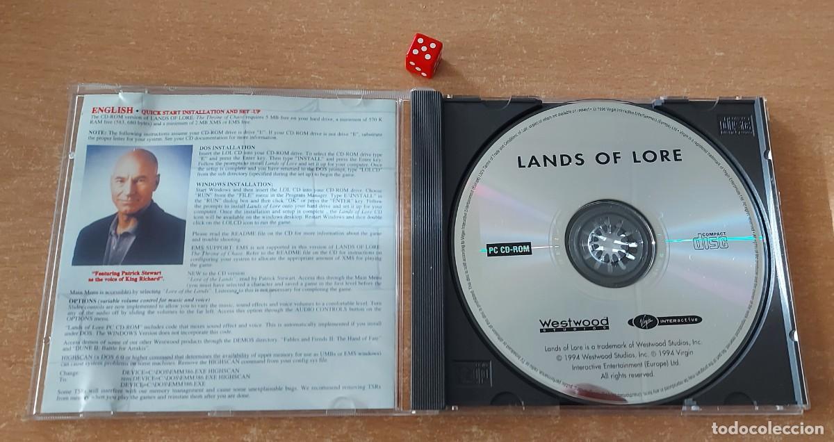 Videojuegos y consolas: LANDS OF LORE PC CD ROM INGLES - Foto 3