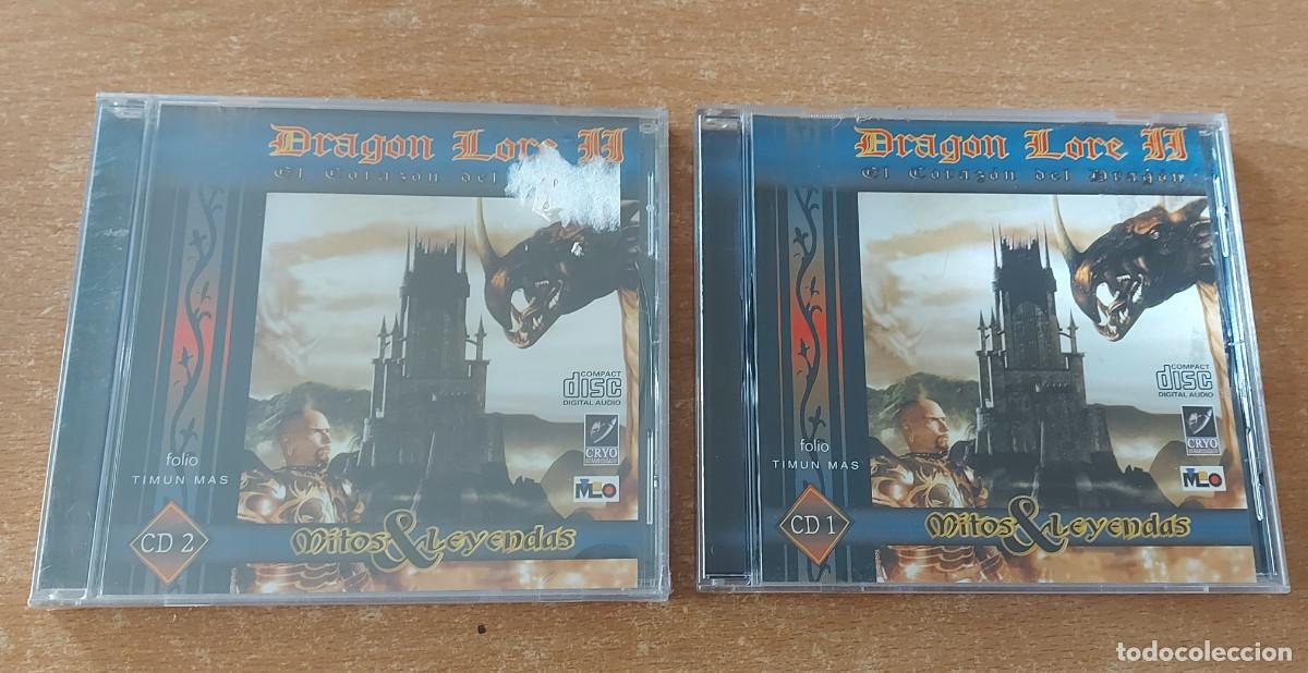 Videojuegos y consolas: DRAGON LORE II EL CORAZON DEL DRAGON MITOS Y LEYENDAS CD 1 CD2 PC - Foto 1