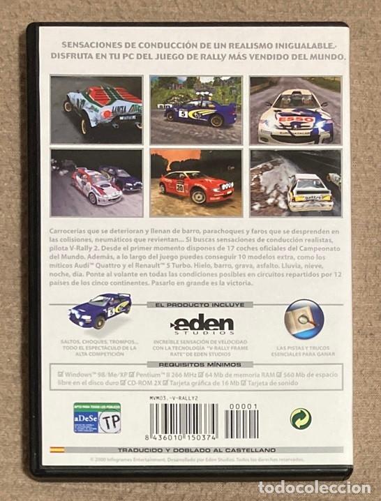 Videojuegos y consolas: V-RALLY 2. JUEGO PC (006PC) - Foto 2