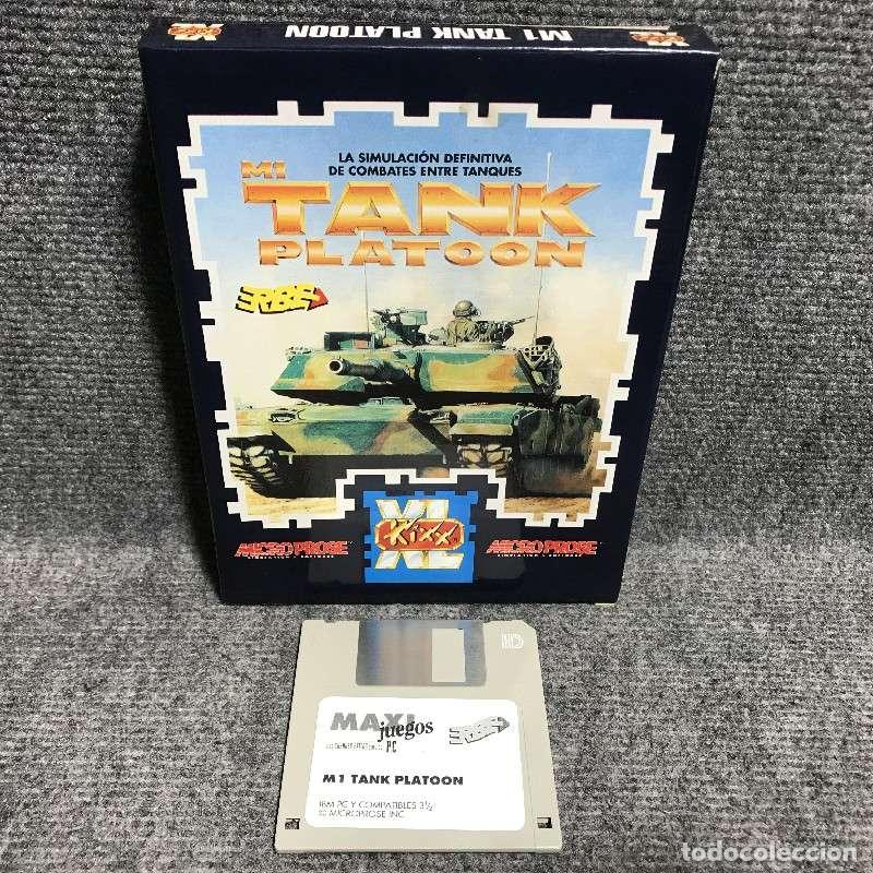 Videojuegos y consolas: M1 TANK PLATOON PC MICROPOSE KIXX - Foto 1