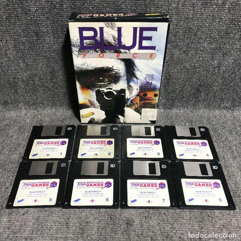 Videojuegos y consolas: BLUE FORCE JIM WALLS PC ERBE - Foto 1