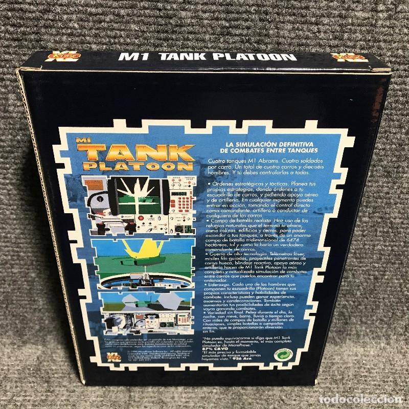 Videojuegos y consolas: M1 TANK PLATOON PC MICROPOSE KIXX - Foto 2