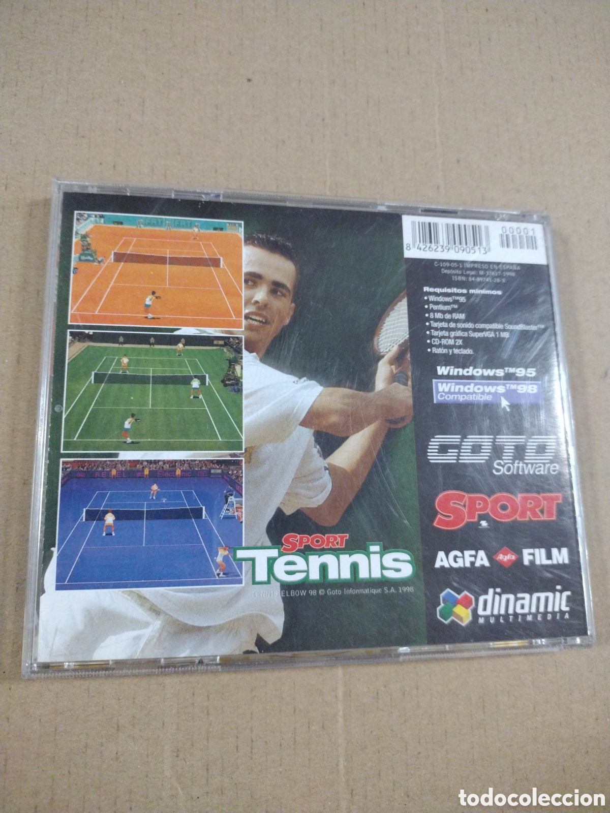 Videojuegos y consolas: SPORT TENNIS. DINAMIC. PC - Foto 2