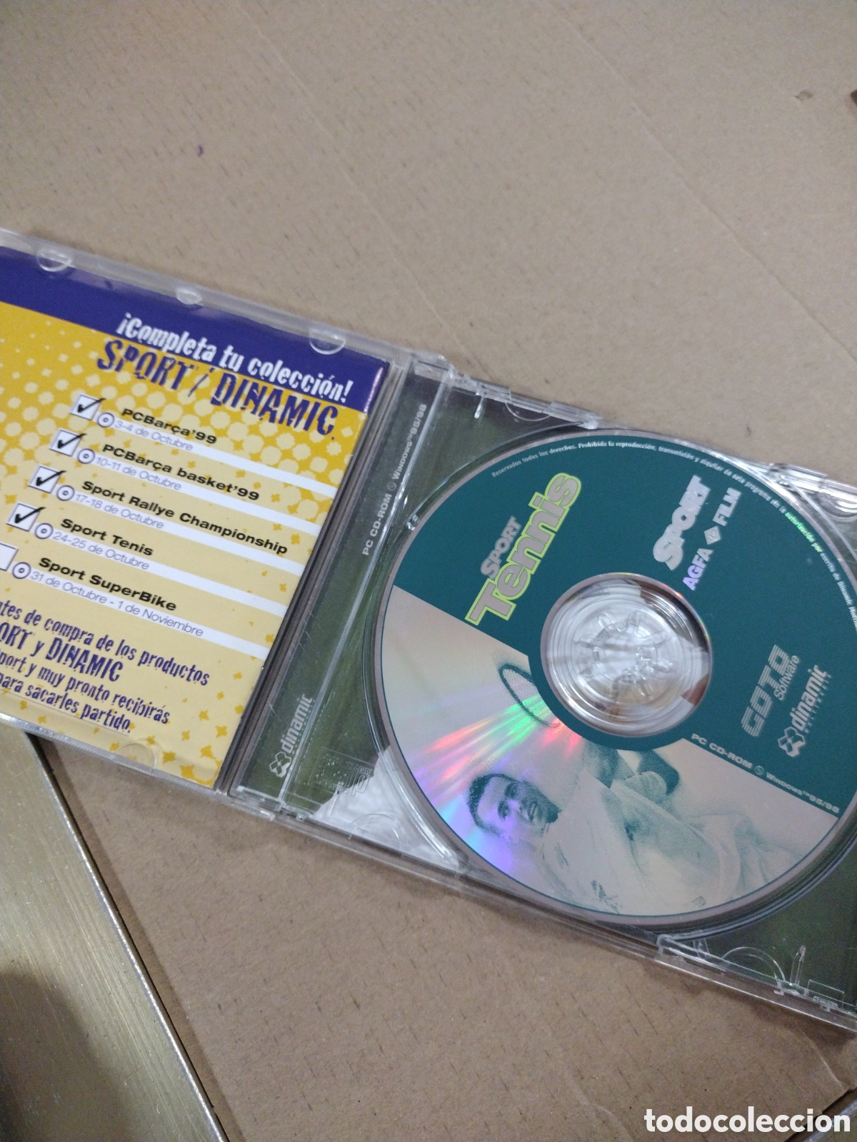Videojuegos y consolas: SPORT TENNIS. DINAMIC. PC - Foto 3