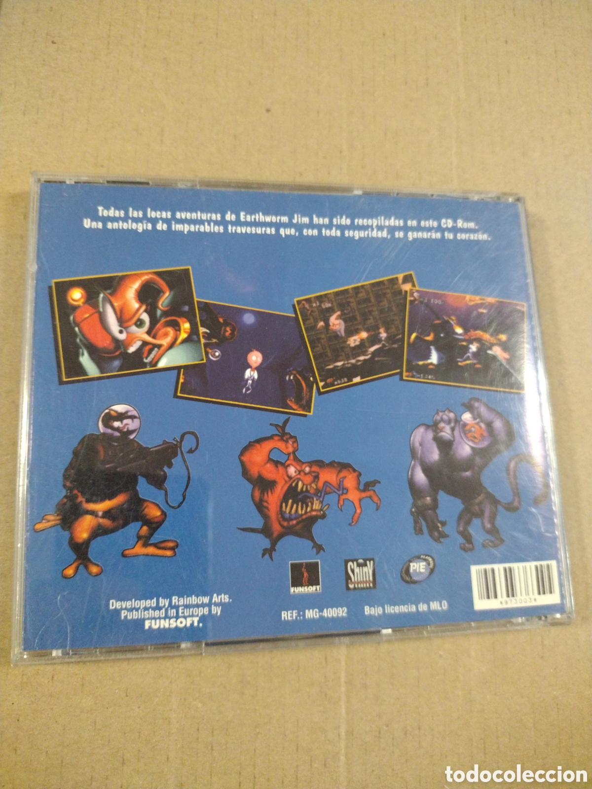 Videojuegos y consolas: EARTH WORM JIM 1. ESPA&Ntilde;A FUNSOFT. PC - Foto 2