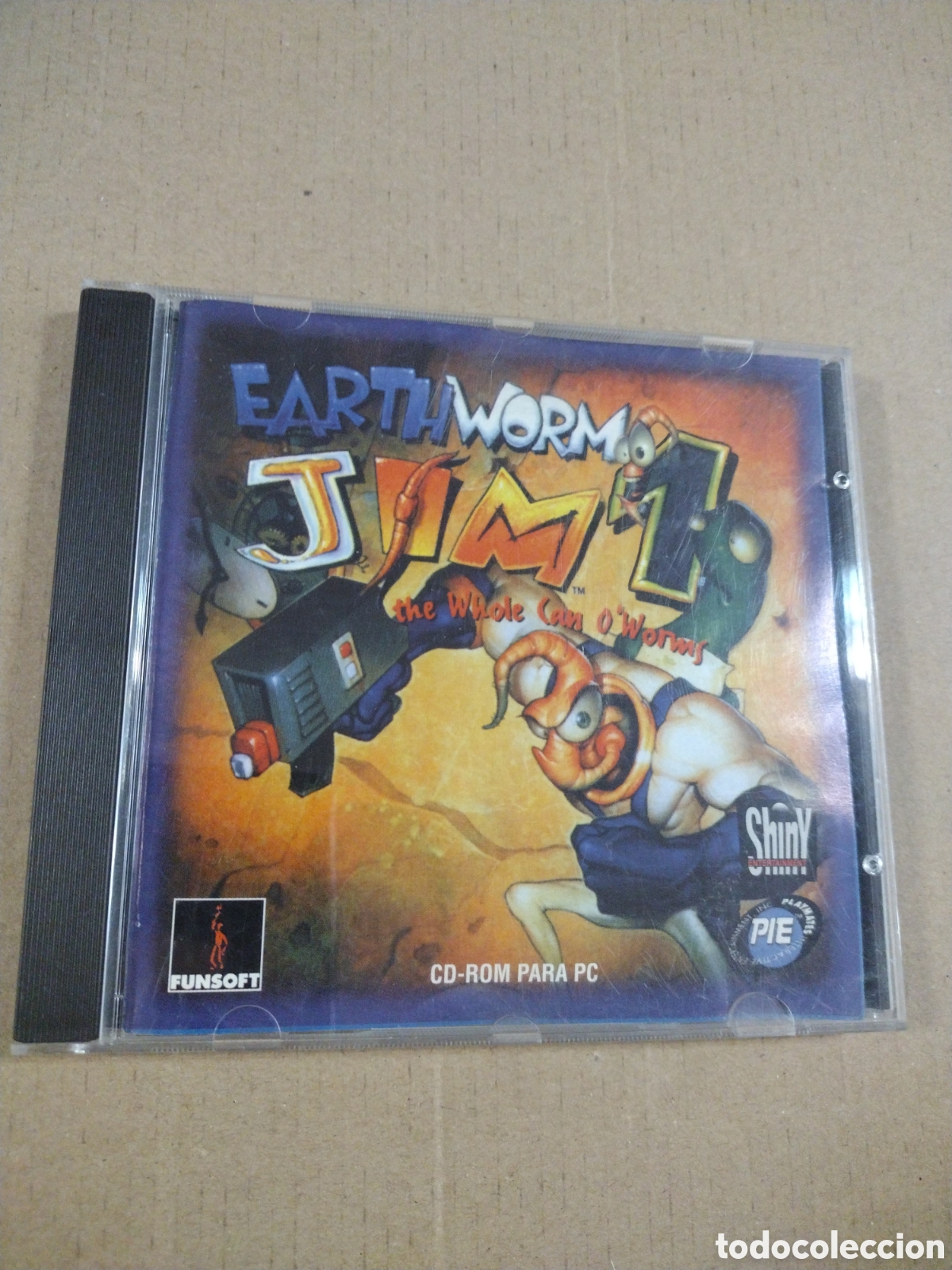 Videojuegos y consolas: EARTH WORM JIM 1. ESPA&Ntilde;A FUNSOFT. PC - Foto 1