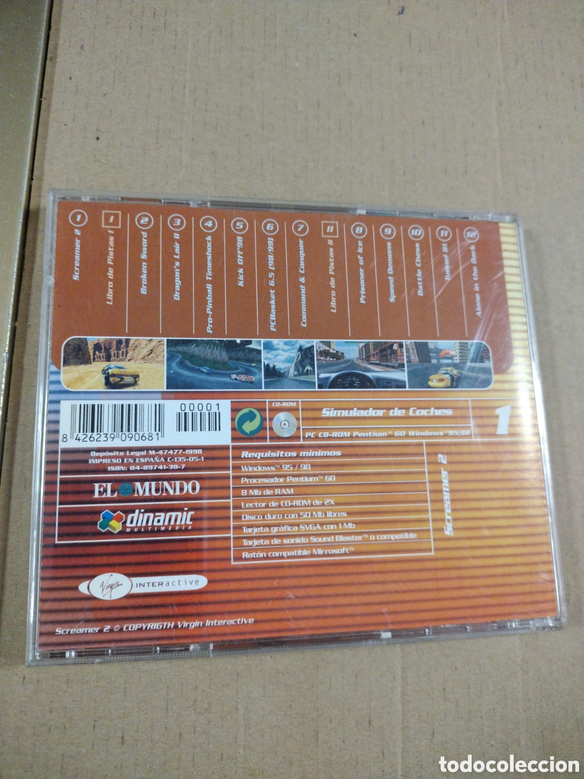 Videojuegos y consolas: SCREAMER 2. La colecci&oacute;n... PC - Foto 2