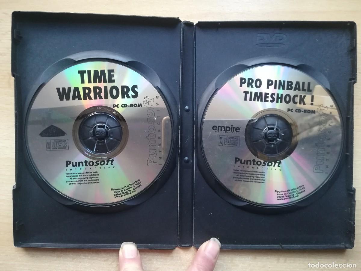 Videojuegos y consolas: PC CD-Rom: Pro Pinball Timeshock + Time Warriors. Puntosoft Interactive - Foto 2
