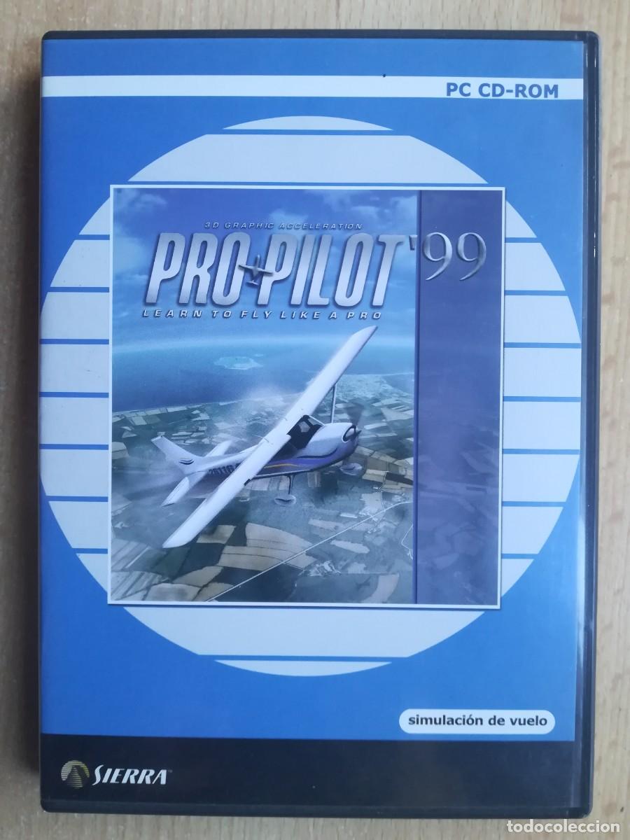 Videojuegos y consolas: PC CD-Rom: Pro Pilot 99 - Simulador de vuelo. 2 discos. - Foto 1