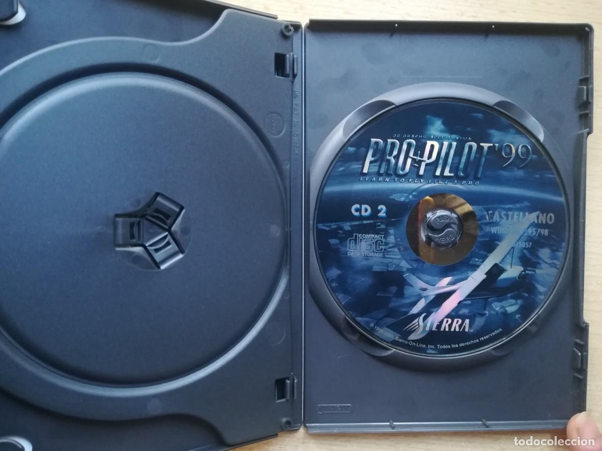 Videojuegos y consolas: PC CD-Rom: Pro Pilot 99 - Simulador de vuelo. 2 discos. - Foto 3