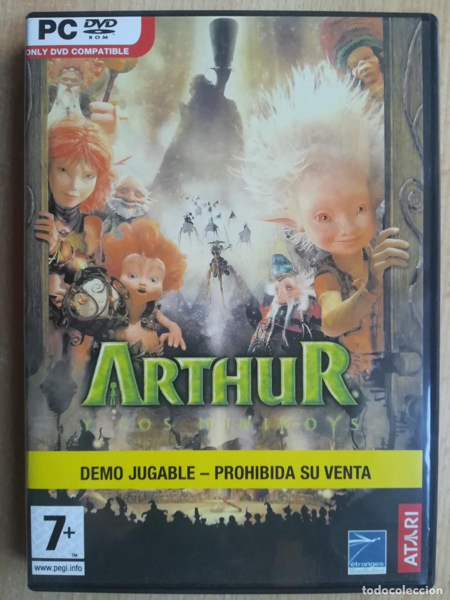 Videojuegos y consolas: PC DVD: Arthur y los Minimoys. Demo Jugable. Atari. - Foto 1