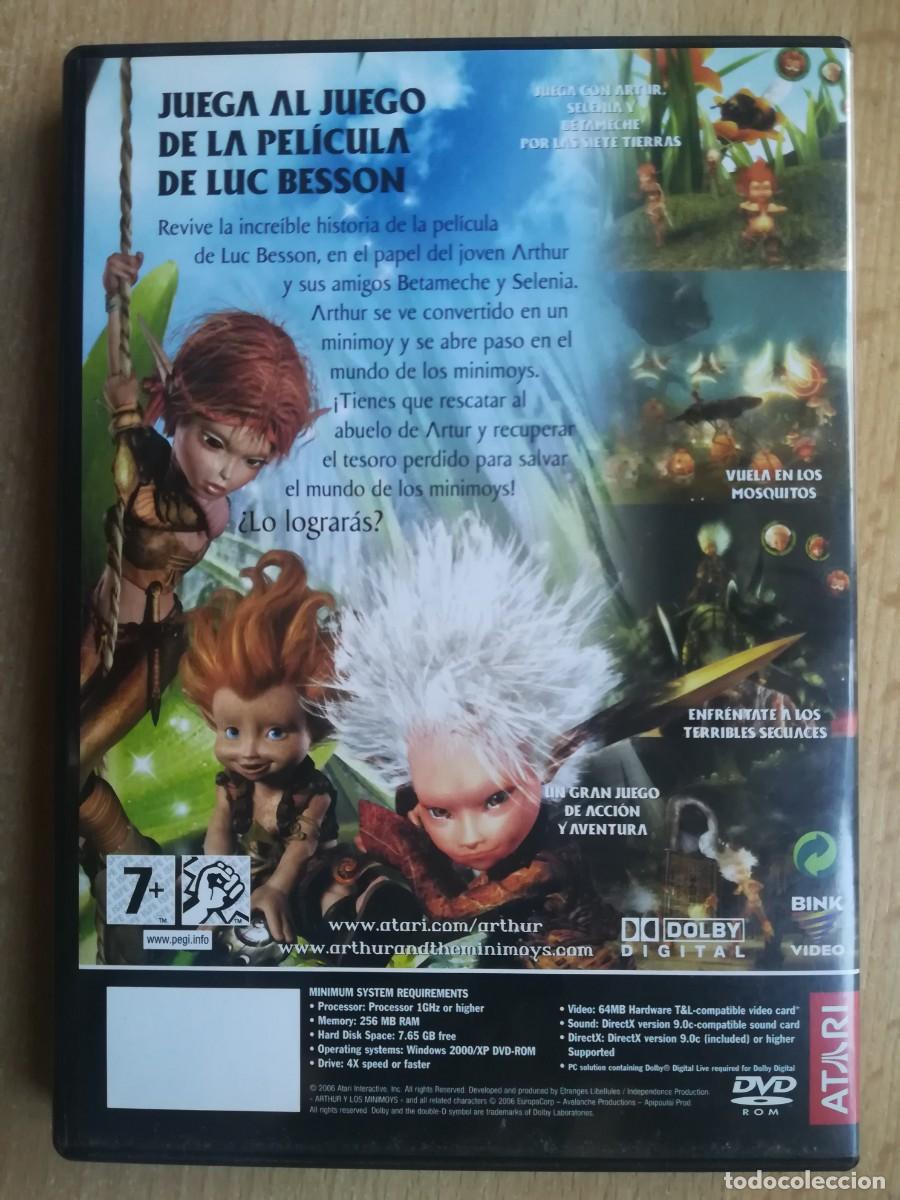 Videojuegos y consolas: PC DVD: Arthur y los Minimoys. Demo Jugable. Atari. - Foto 3
