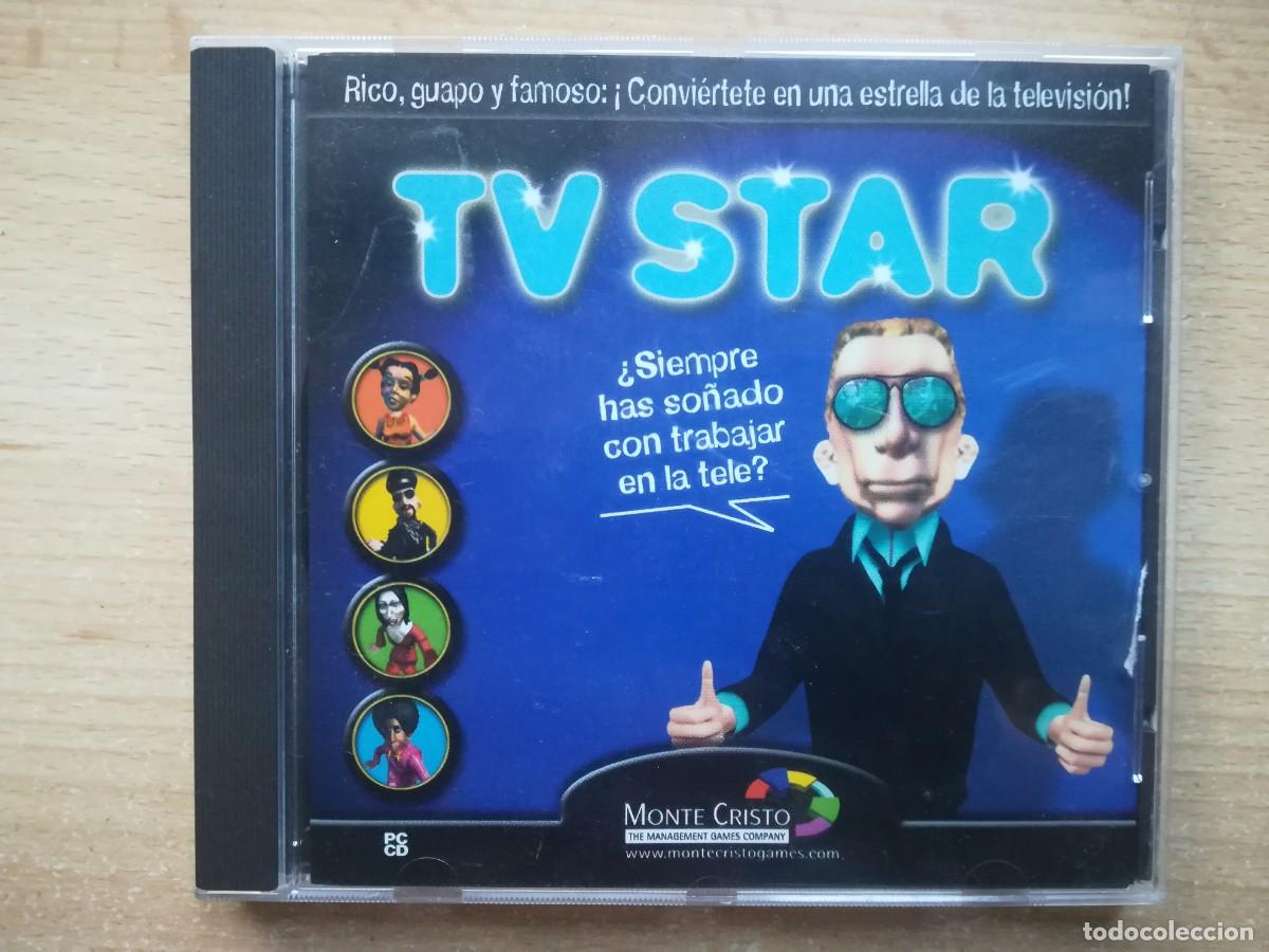 Videojuegos y consolas: PC CD: TV Star. Con manual. Monte Cristo. - Foto 1