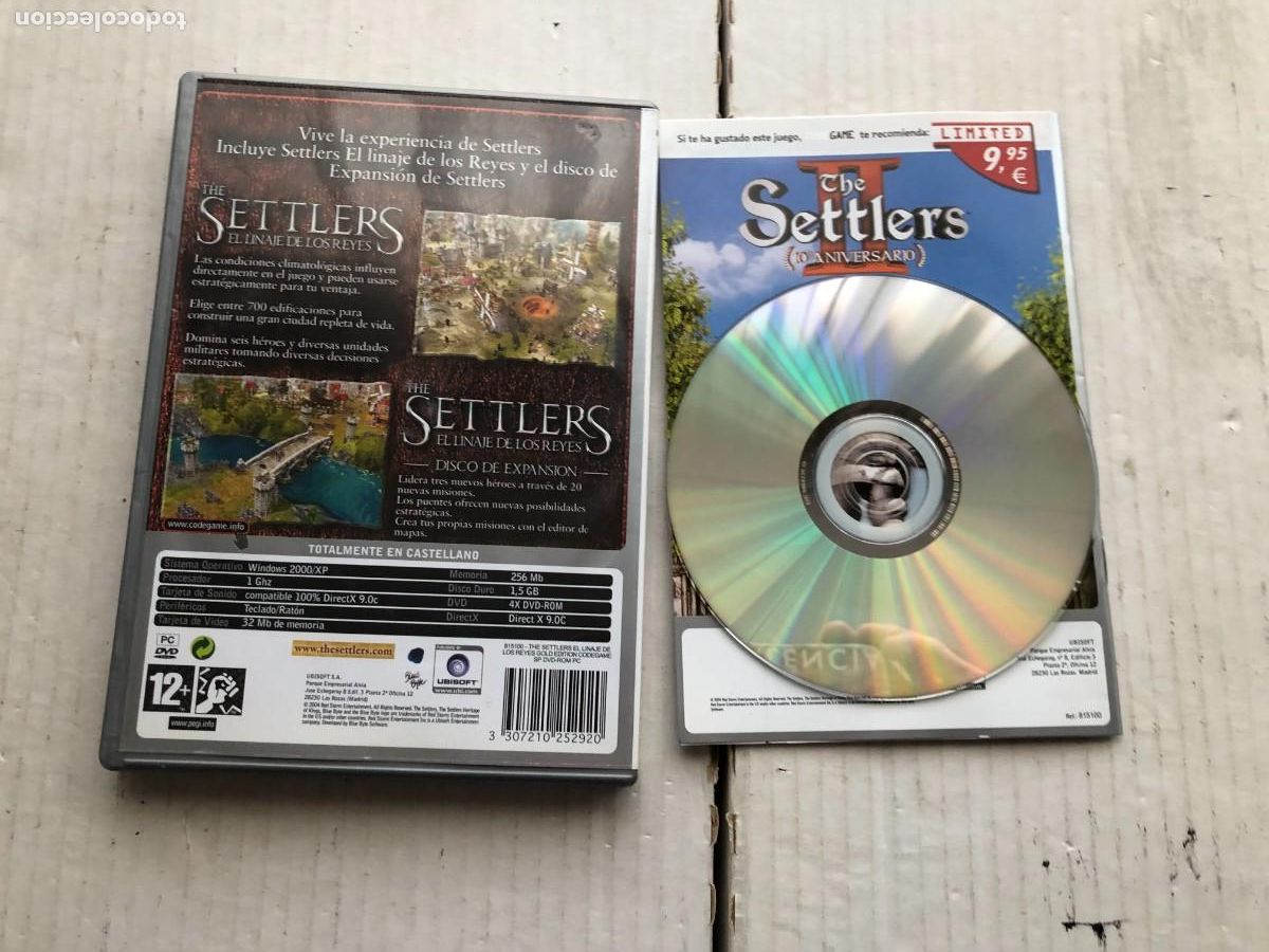 Videojuegos y consolas: SETTLERS GOLD EDITION - PC CD ROM KREATEN - Foto 2