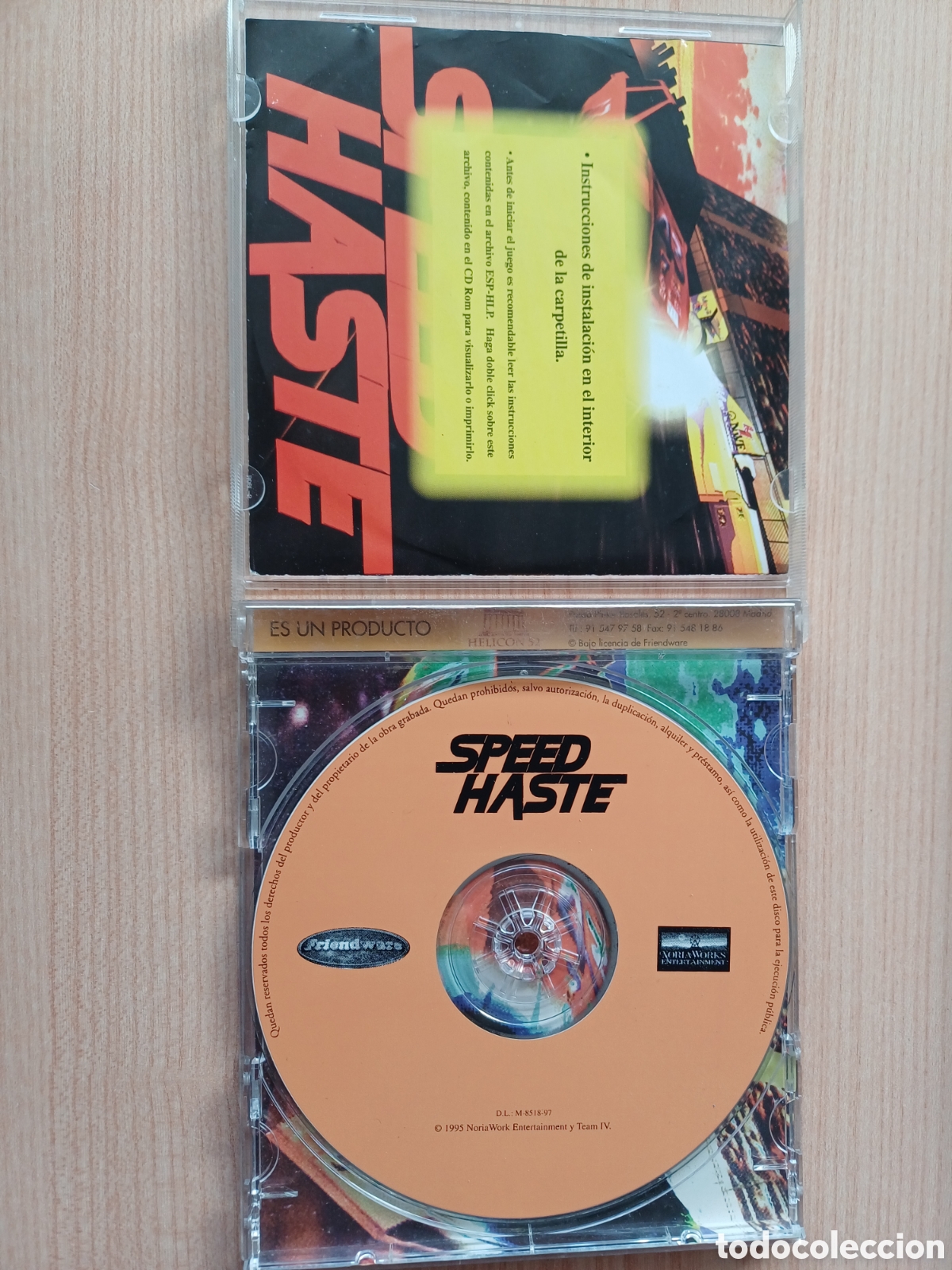 Videojuegos y consolas: SPEED HASTE PC CD-ROM - Foto 2