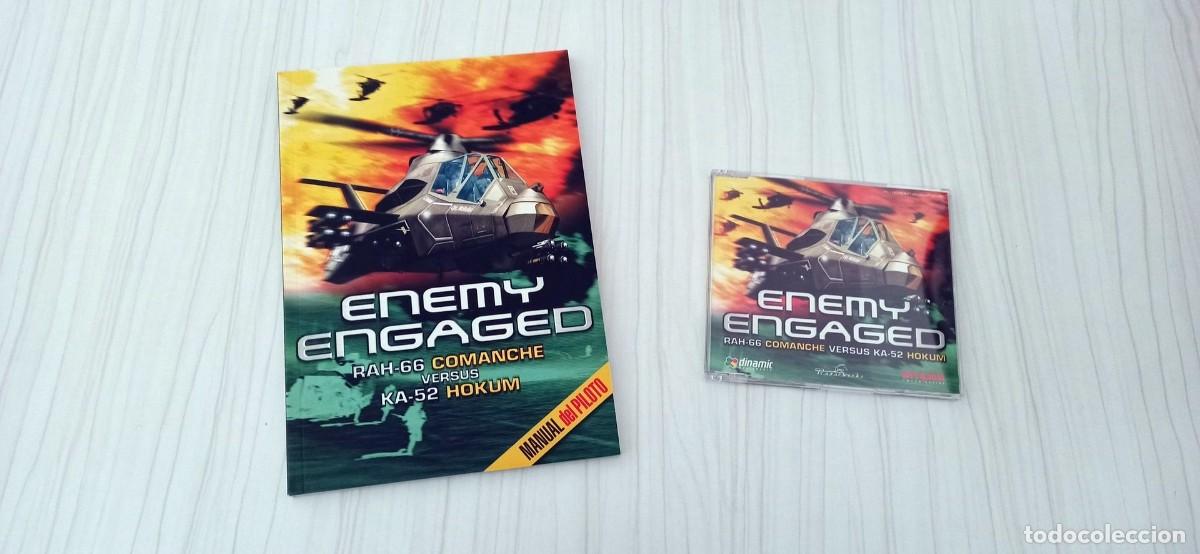 Videojuegos y consolas: Juego PC ENEMY ENGAGED Caja Cart&oacute;n Grande DINAMIC MULTIMEDIA - Foto 2