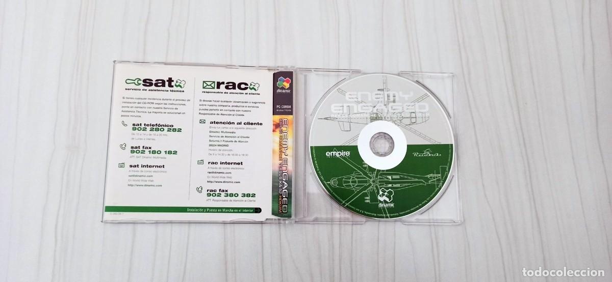 Videojuegos y consolas: Juego PC ENEMY ENGAGED Caja Cart&oacute;n Grande DINAMIC MULTIMEDIA - Foto 3