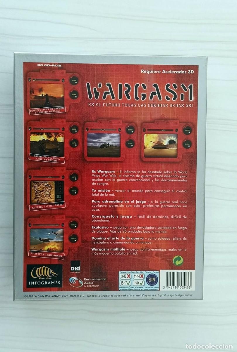 Videojuegos y consolas: WARGASM (Versi&oacute;n Completa)- Juego para PC de Infogrames - BIG BOX - Foto 3