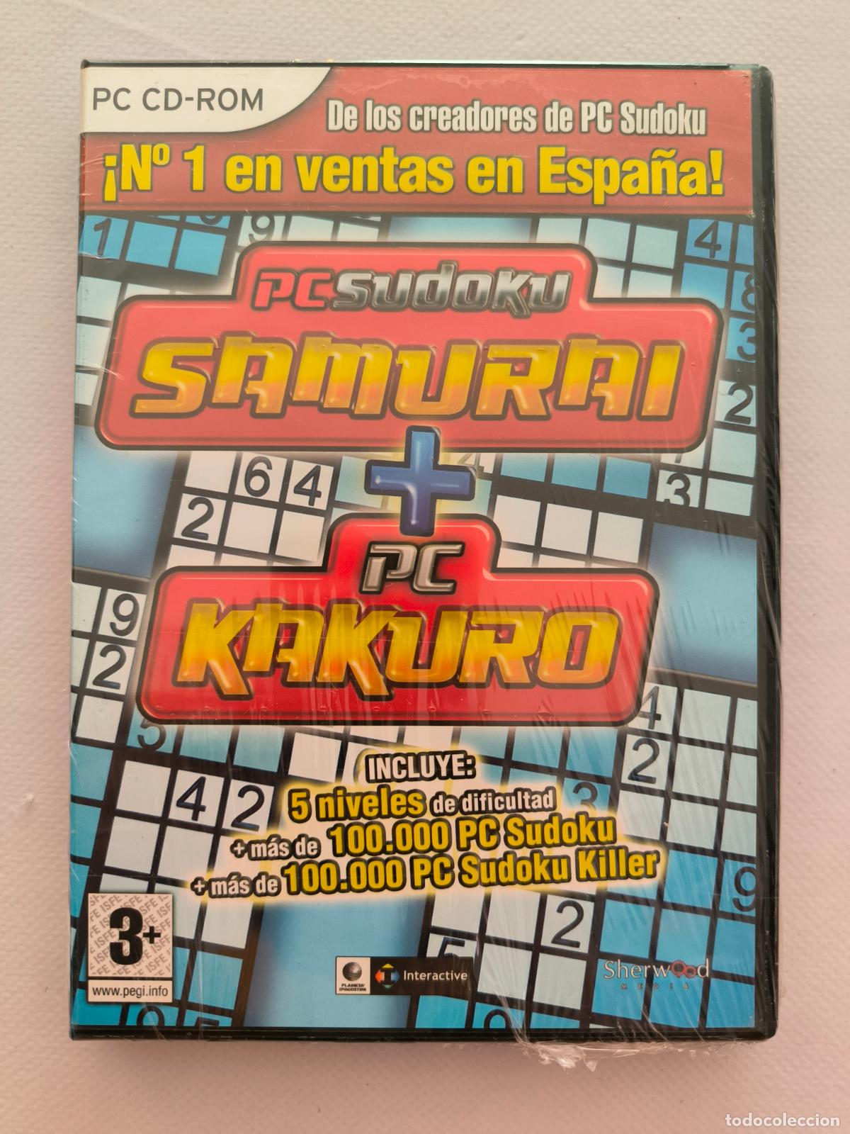Videojuegos y consolas: PC SUDOKU SAMURAI + PC KAKURO - NUEVO, PRECINTADO (152) - Foto 1