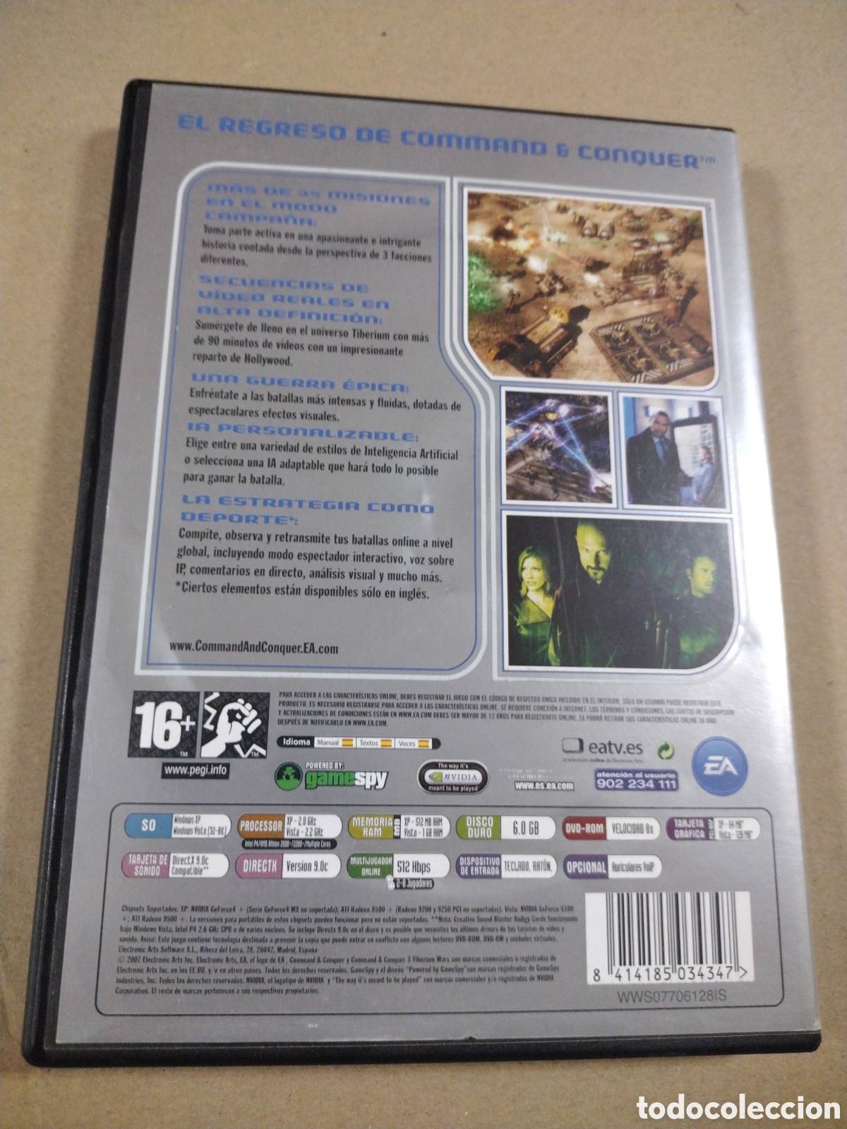 Videojuegos y consolas: COMMAND & CONQUER 3 TIBERIUM WARS. PC - Foto 2