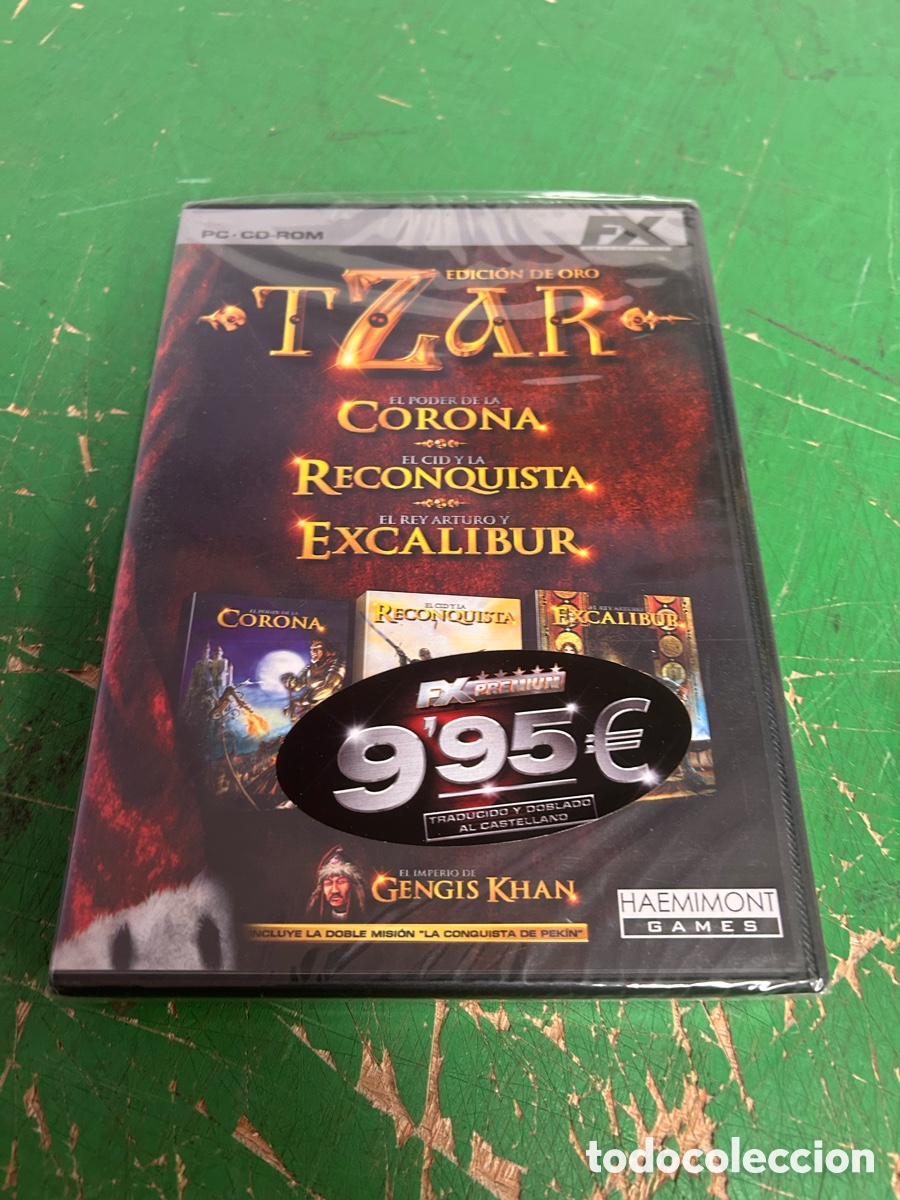 Videojuegos y consolas: C D`TZAR EL PODER DE LA CORTONA ,EL E&iexcl;REY ARTUROY EXCALIBUR - Foto 1