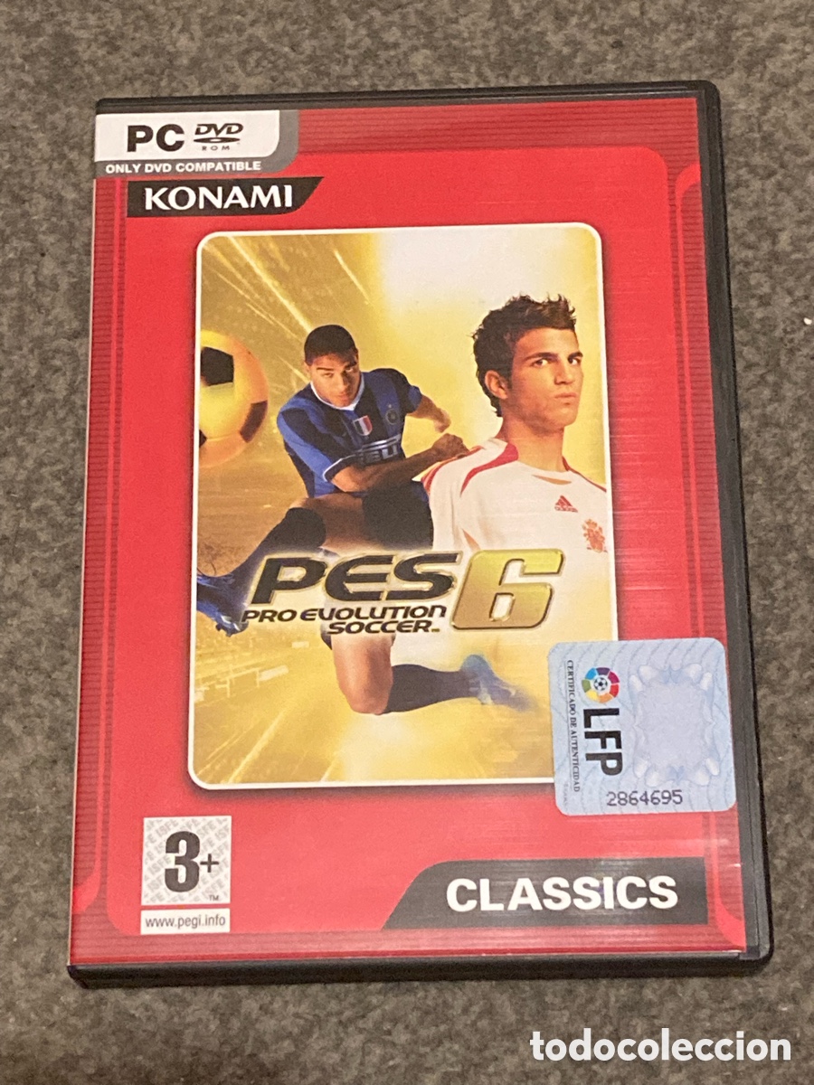 Videojuegos y consolas: Pro Evolution Soccer PES 6 para PC - Foto 1