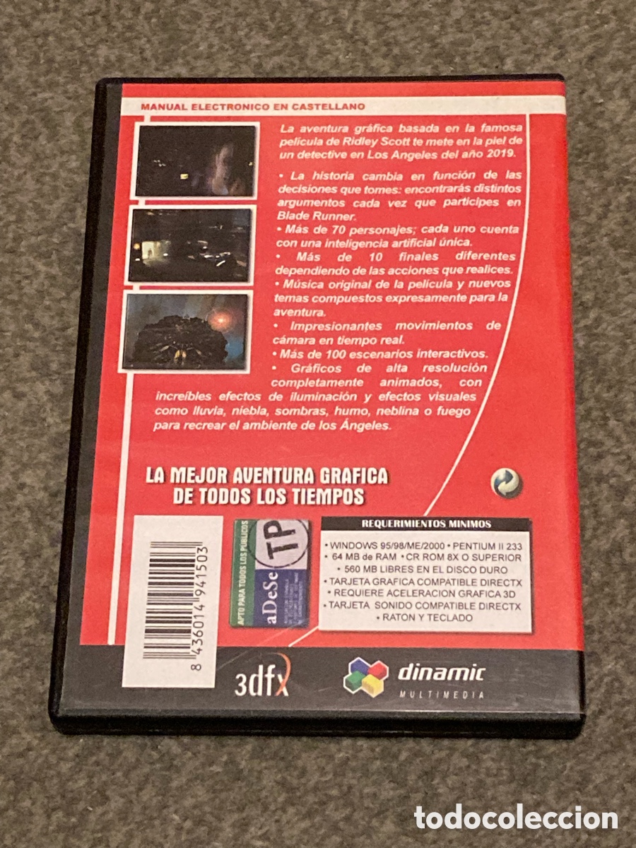 Videojuegos y consolas: Blade Runner. Dinamic Multimedia - Foto 2