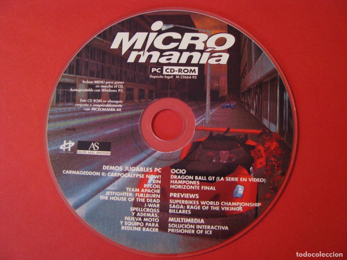 Videojuegos y consolas: CD ROM. MICROMANIA. PARA WINDOWS 95. - Foto 1