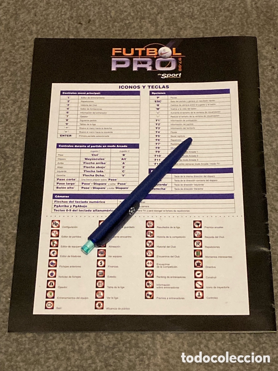Videojuegos y consolas: FUTBOL PRO 97-98 para PC (COMPLETO) - Foto 6