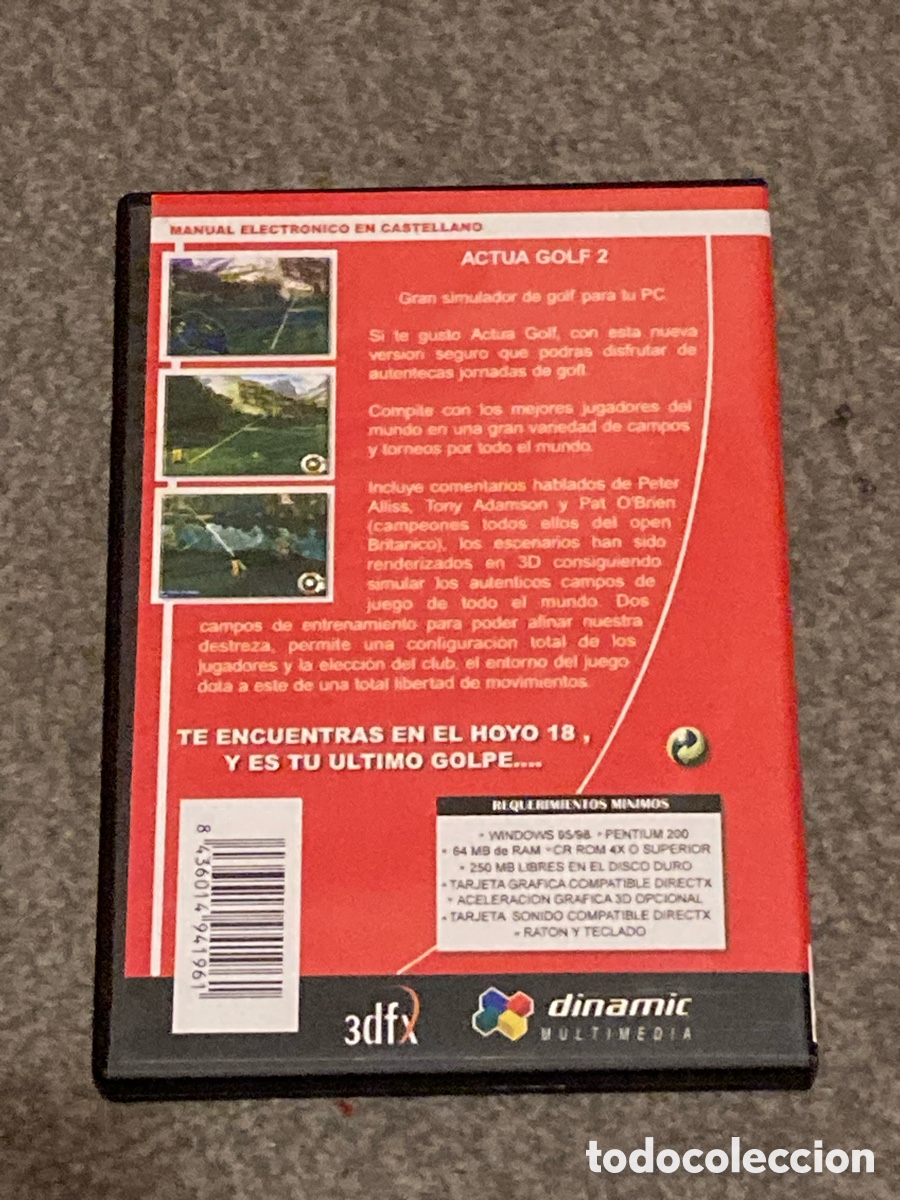 Videojuegos y consolas: Actua Golf 2 para PC - Foto 2