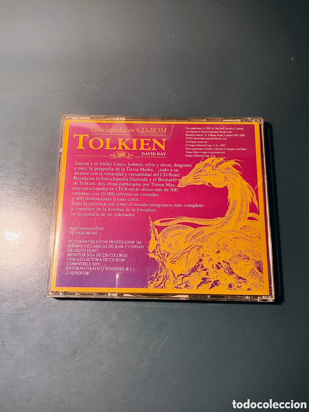 Videojuegos y consolas: Enciclopedia Tolkien PC - Foto 2