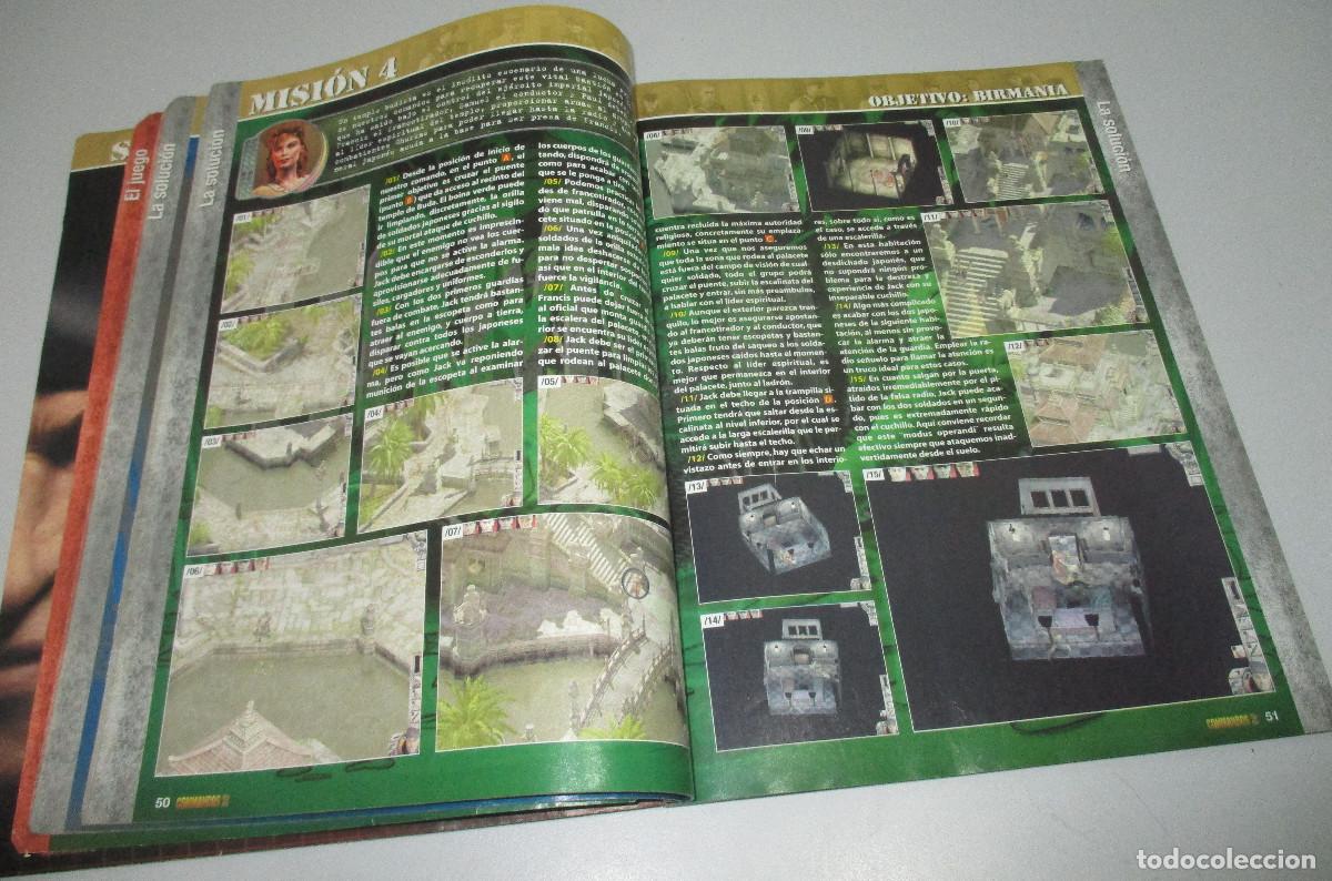 Videojuegos y consolas: GU&Iacute;A OFICIAL JUEGO COMMANDOS 2, MICROMAN&Iacute;A - Foto 3