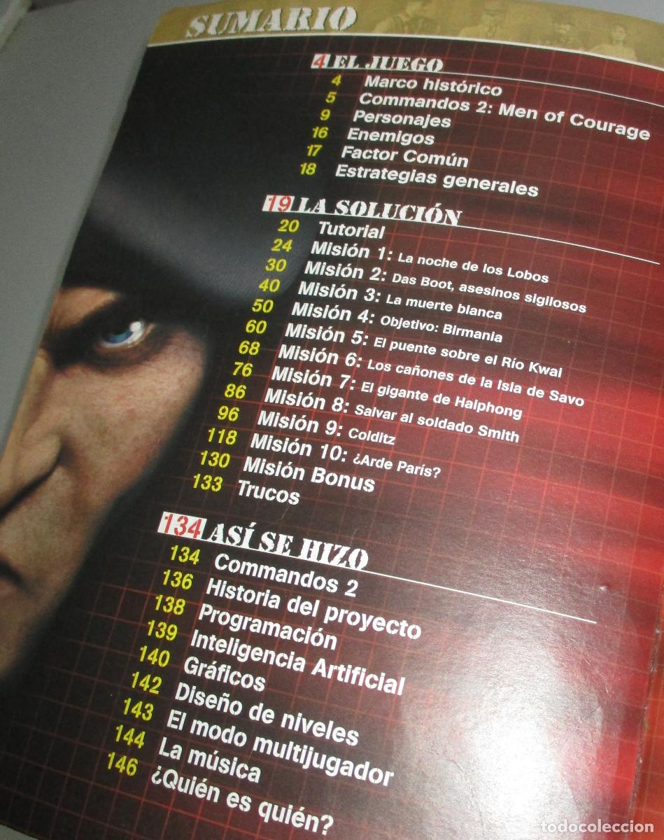 Videojuegos y consolas: GU&Iacute;A OFICIAL JUEGO COMMANDOS 2, MICROMAN&Iacute;A - Foto 2