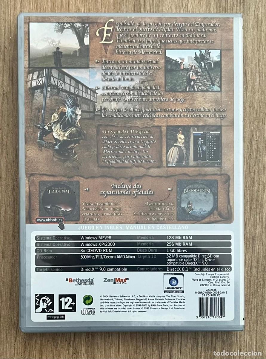Videojuegos y consolas: Videojuego The Elder Scrolls III: Morrowind (PC) - Foto 2