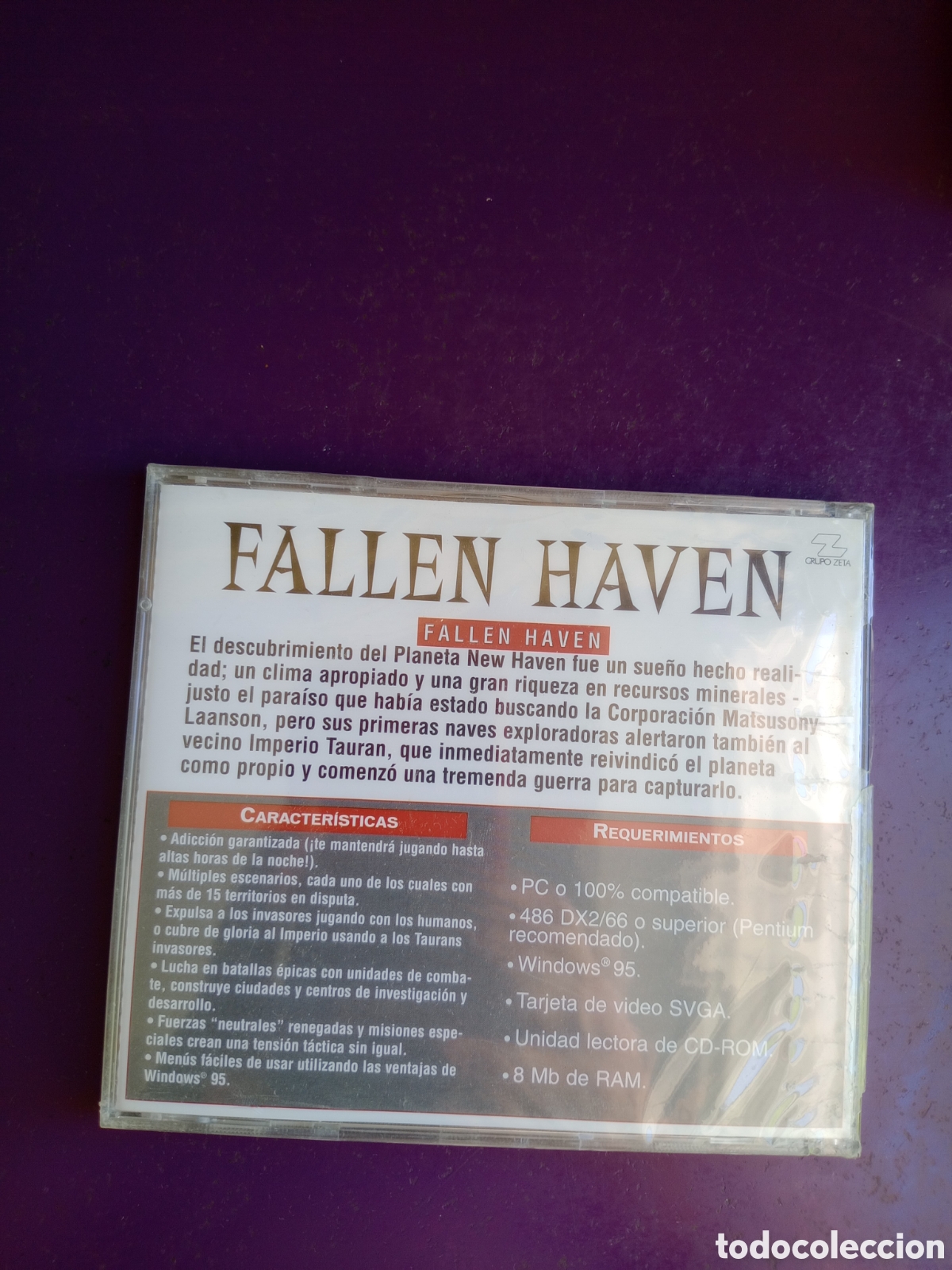 Videojuegos y consolas: FALLEN HAVEN - PC CD ROM - PRECINTADO - INTERACTIVE MAGIC - VIDEOJUEGO COMBATE TANQUES - Foto 2
