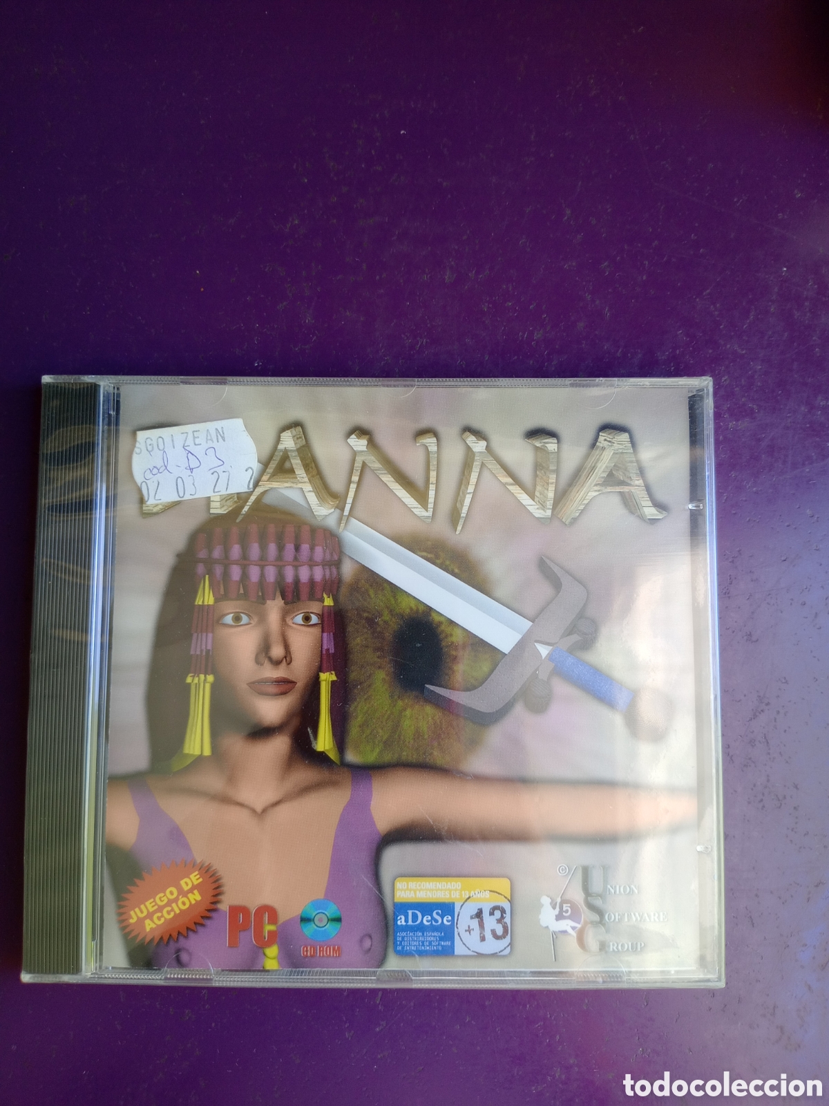 Videojuegos y consolas: HANNA - PC CD ROM PRECINTADO - UNION SOFTWARE GROUP - Foto 1