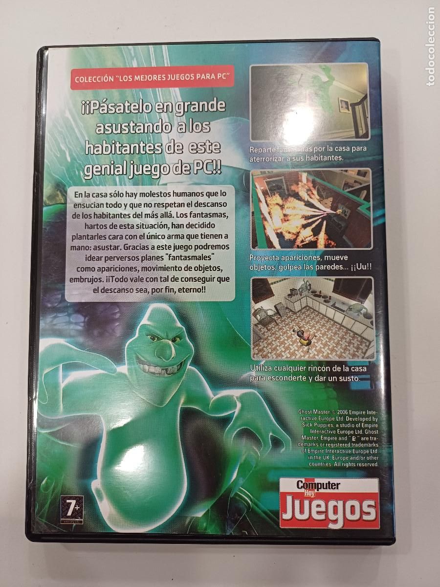 Videojuegos y consolas: GHOST MASTER/PC EMPIRE. - Foto 3