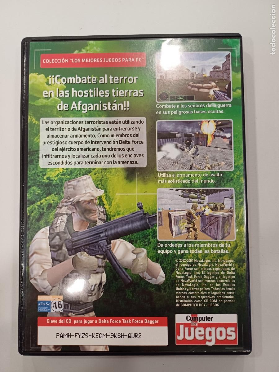 Videojuegos y consolas: DELTA FORCE/TASK FORCE DAGGER/PC. - Foto 3