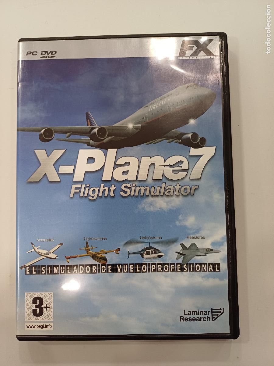 Videojuegos y consolas: X-PLANE 7/FLIGHT SIMULATOR/PC. - Foto 1