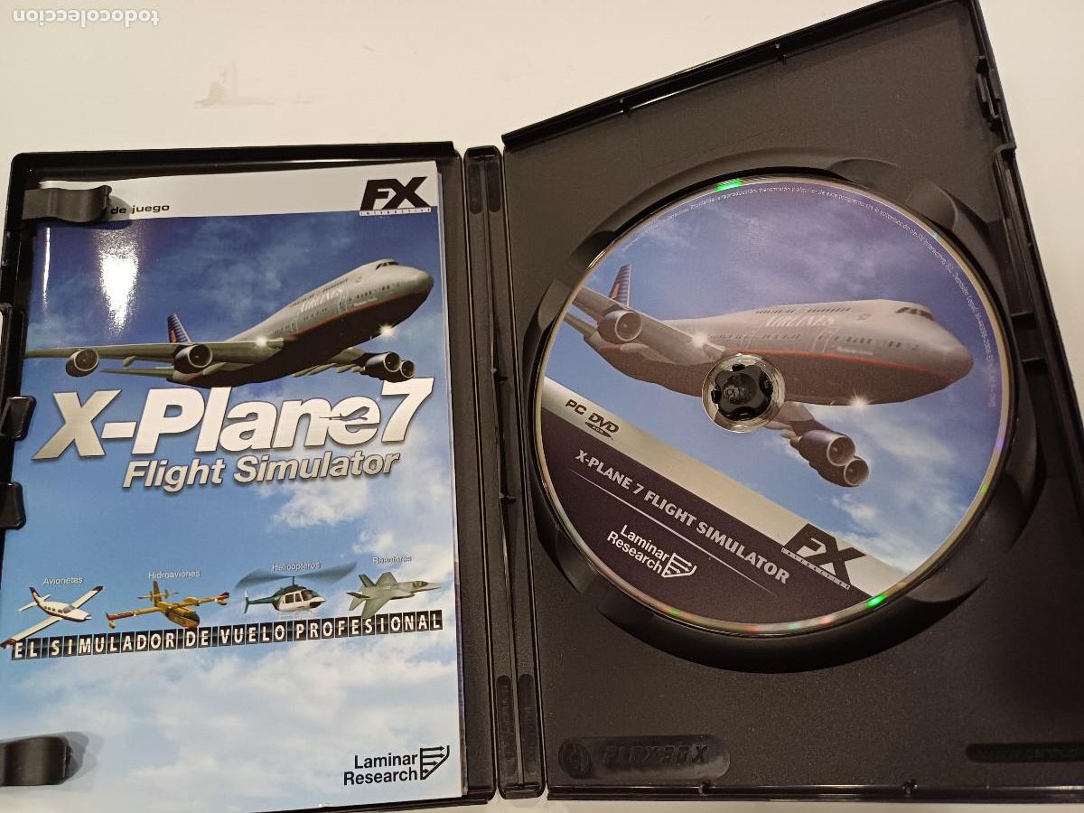 Videojuegos y consolas: X-PLANE 7/FLIGHT SIMULATOR/PC. - Foto 2