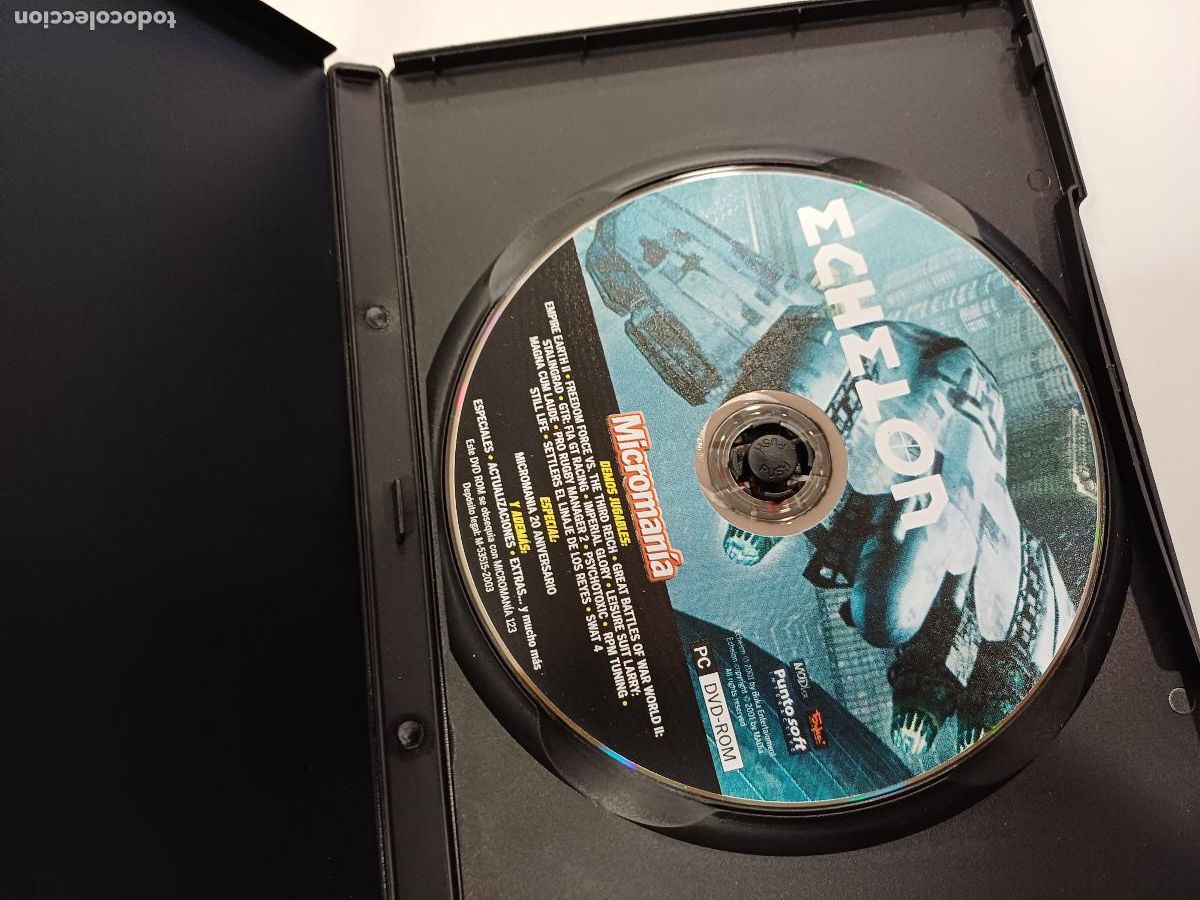 Videojuegos y consolas: ECHELON/PC PUNTO SOFT. - Foto 2
