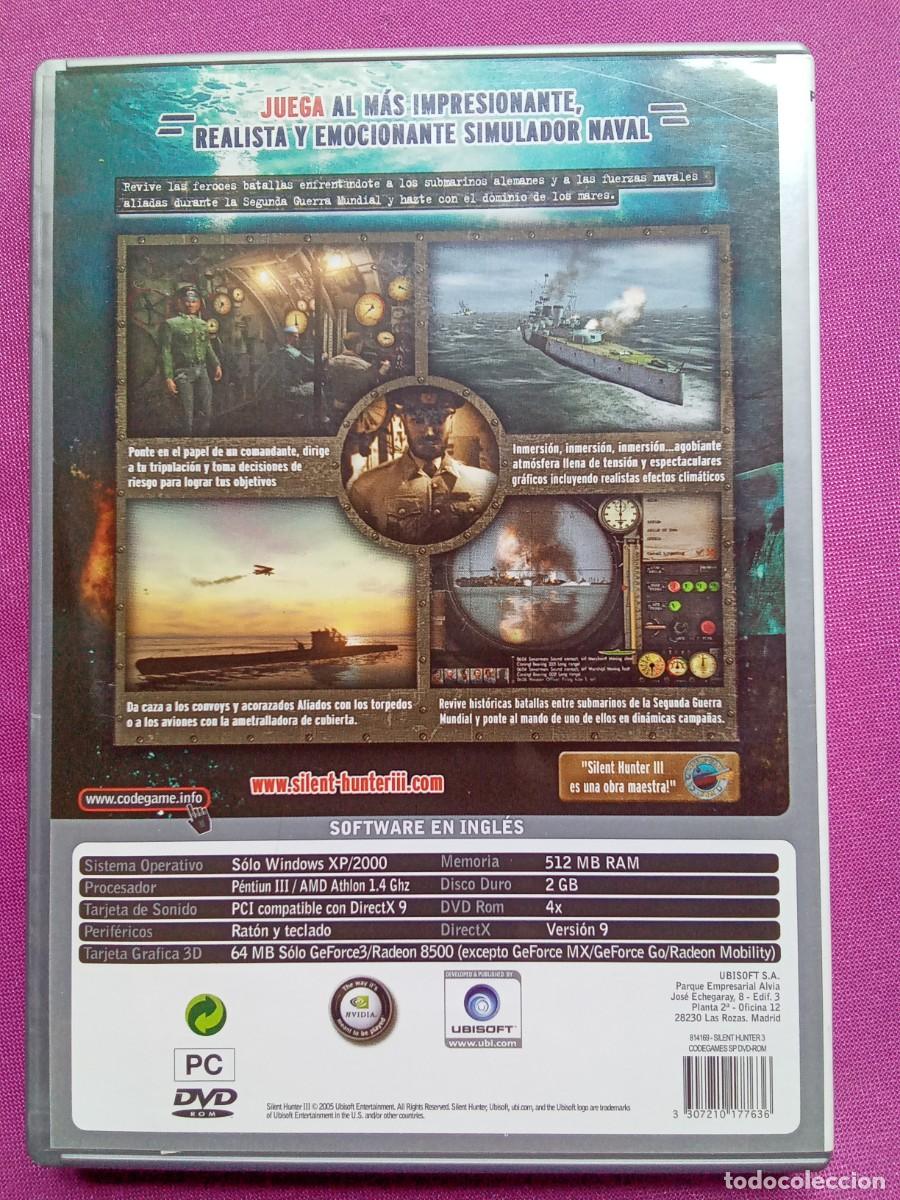 Videojuegos y consolas: JUEGO PC DVD-ROM SILENT HUNTER III - EF 2 - 2 - Foto 2